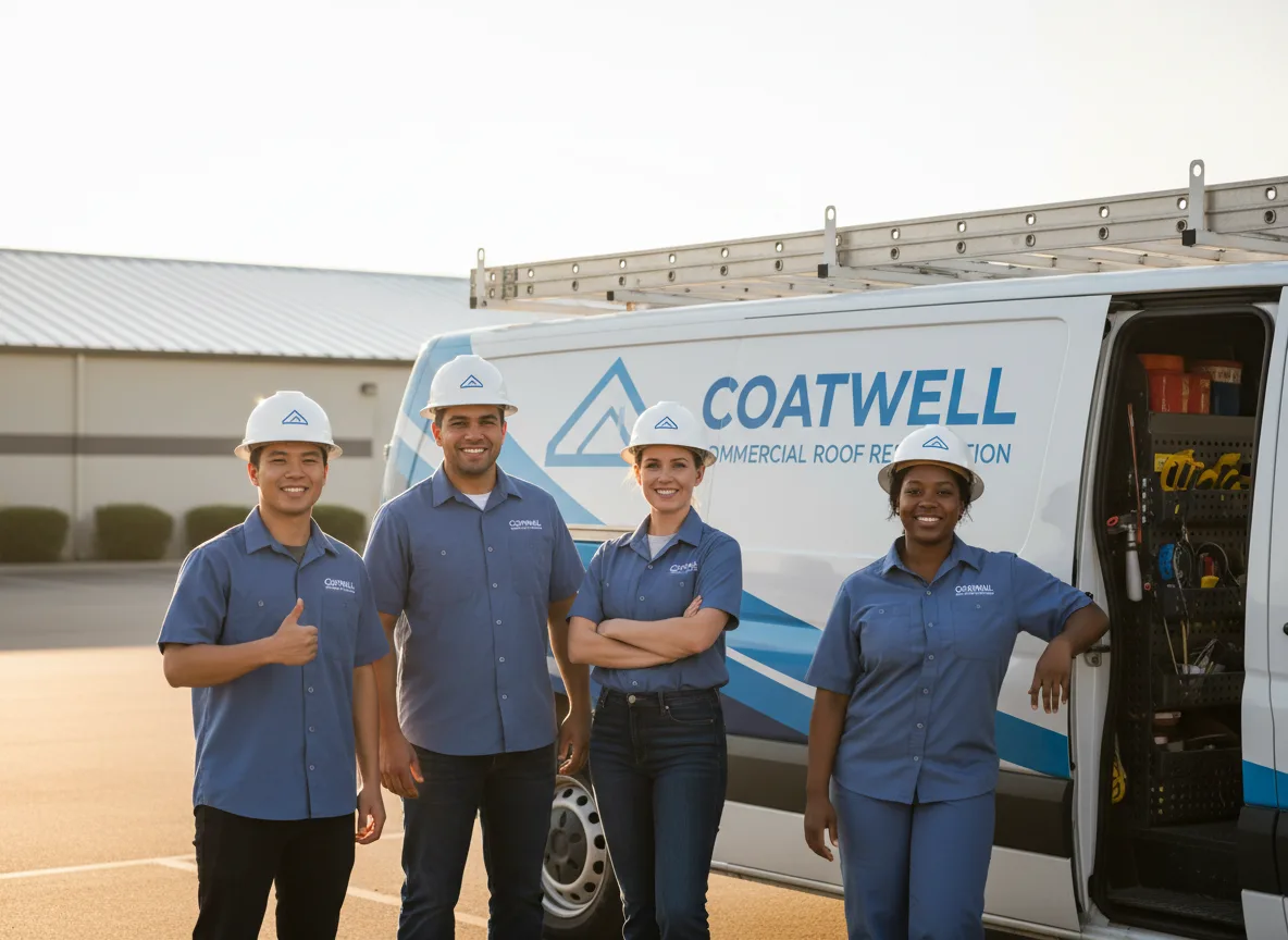 Commercial roof coating company in Lomira, WI